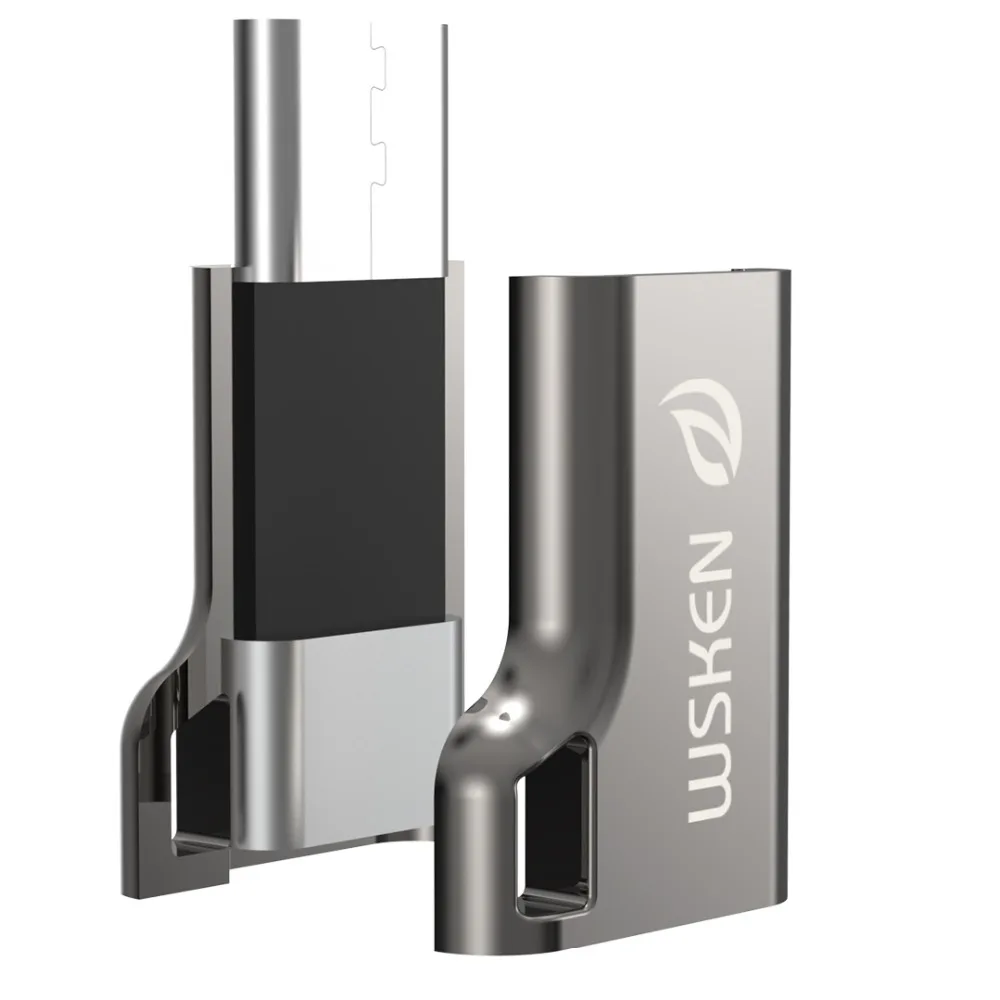 Оригинальный адаптер xiaomi Mijia USB Type C поддержка передачи данных micro U разъем для