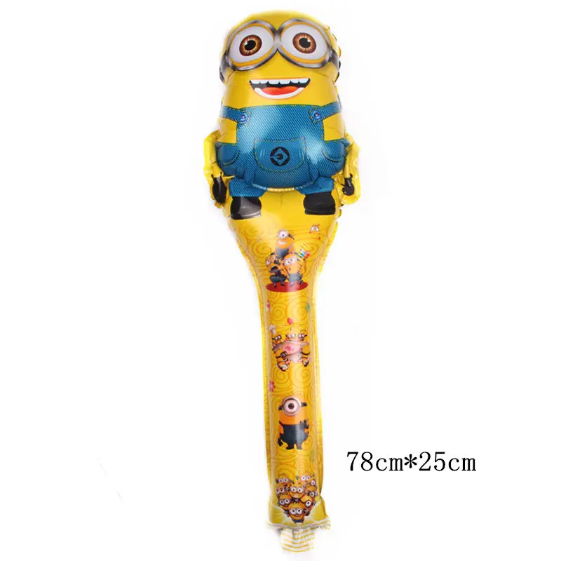 Figure balloon TSZWJ мультфильм палка палочка алюминиевый шар ребенок праздник день рождения вечеринка украшения воздушный шар - Цвет: Figure balloon