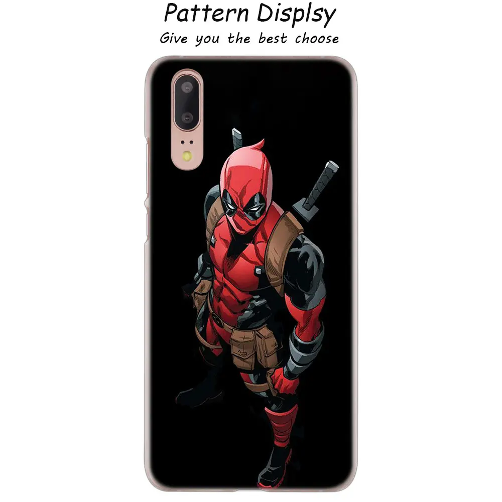 013 Модный жесткий чехол Marvel с супергероем дэдпулом для huawei P30 P20 P10 P9 P8 Lite P30 P20 Pro Mini PSmart - Цвет: 013