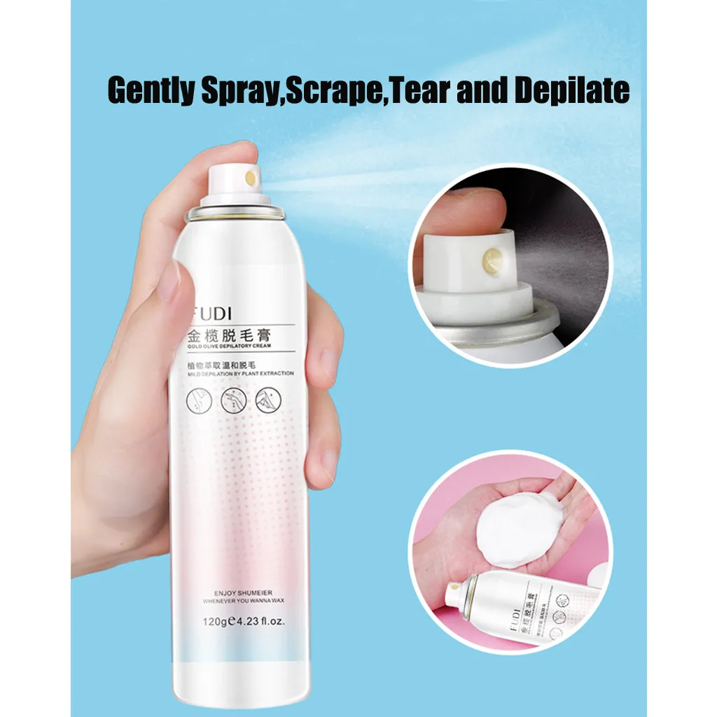 Спрей для удаления волос супер натуральный безболезненный Перманентный крем