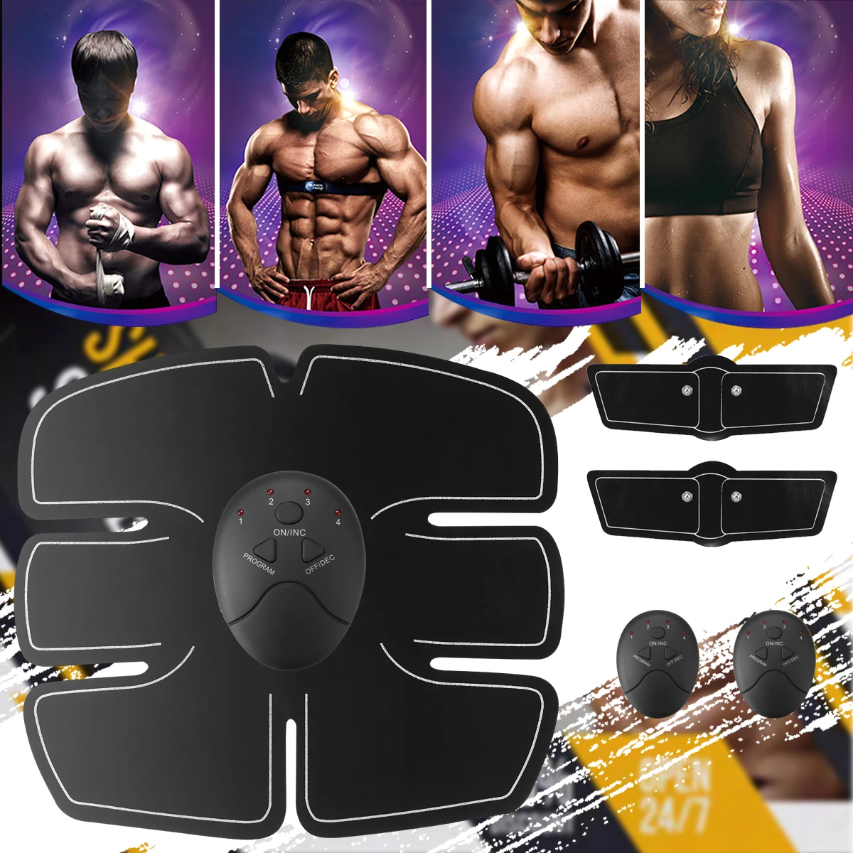 Умный стимулятор Kifit устройство для тренировки мышц фитнеса живота рук здоровый уход электрическое