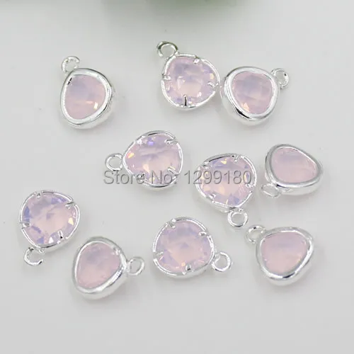 10 шт./лот медные Подвески с кристаллом циркония подвески для самостоятельного