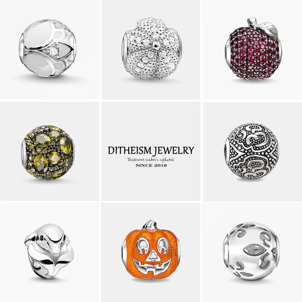 

DIY Beads Starfish Charm 5mm Hole,2018 New Fashion Silver Jewelry Classic Gift For Women Girl Fit Bracelets Necklace Choker