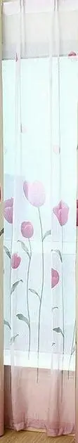 Color No 3 Tulle Деревенские оконные шторы для гостиной/светонепроницаемые шторы для спальни обработка окна/портьеры домашний декор тюльпан/листья/цветочный узор - Цвет: Color No 3 Tulle