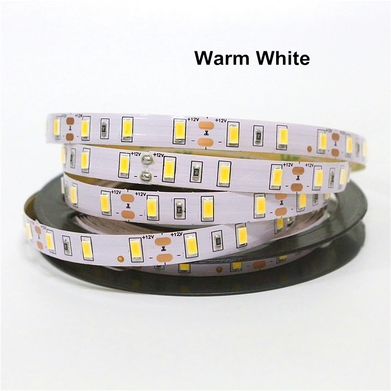 Светодиодная лента 5630 Водонепроницаемая ip65 ip30 12v 300led 5m холодный белый теплый