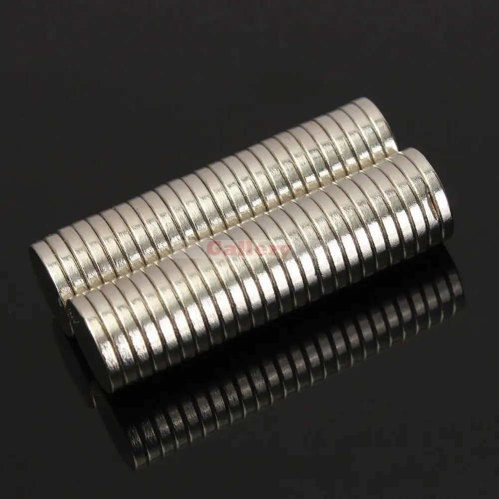 Hot Sale Neodymium Magnets 100 Pcs N50 12mm X 2mm Strong Round Rare Earth 925 Sterling Silver Sets | Обустройство дома