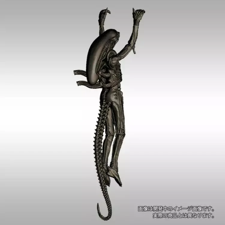 6 шт./компл. Мини Аниме фигурки Alien в повседневной жизни черный жизни чужой Ver ПВХ Модель монстра коллекционная машинка украшения игрушки 4-7 см