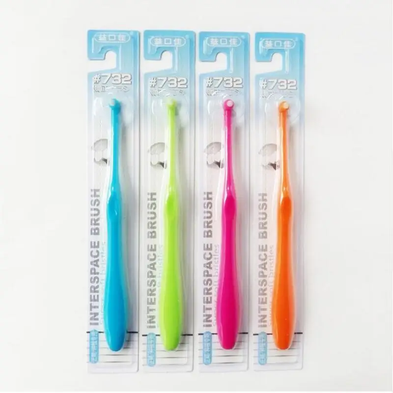 

4pcs Teeth Orthodontic Toothbrush Decayed tooth brush Interdental Brush dental Floss toothbrush Toothpick Oral Hygiene clean