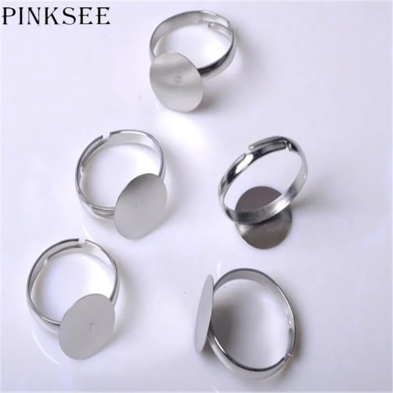 20 шт. заготовки для колец 3 размера|ring findings|blank ring settingsbase pad |