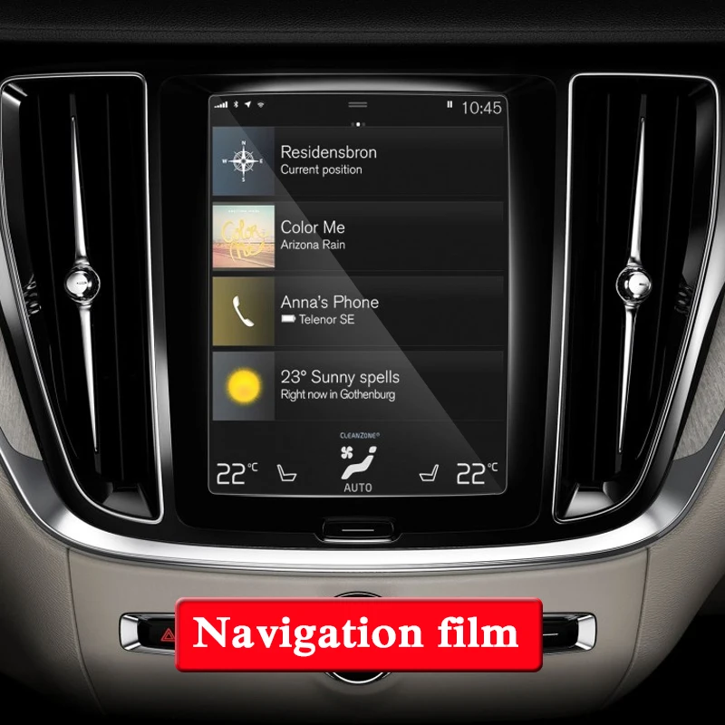 Защитная пленка для Volvo S60 стальная с GPS-навигацией 2018 г. в наличии | Автомобили и