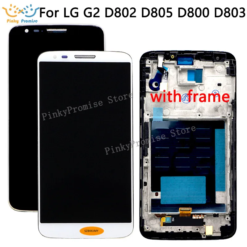 Сменный сенсорный жк экран 5 2 дюйма для LG G2 дисплей D800 D801 D802 D805 D803 VS980 F320 LS980|lcd display