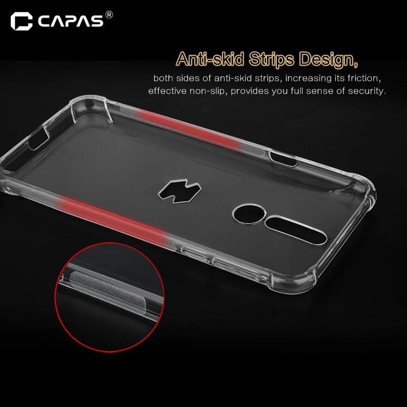 For Xiaomi Black Shark Helo Case Soft Clear Cover Transparent TPU Silicone Phone Shockproof |