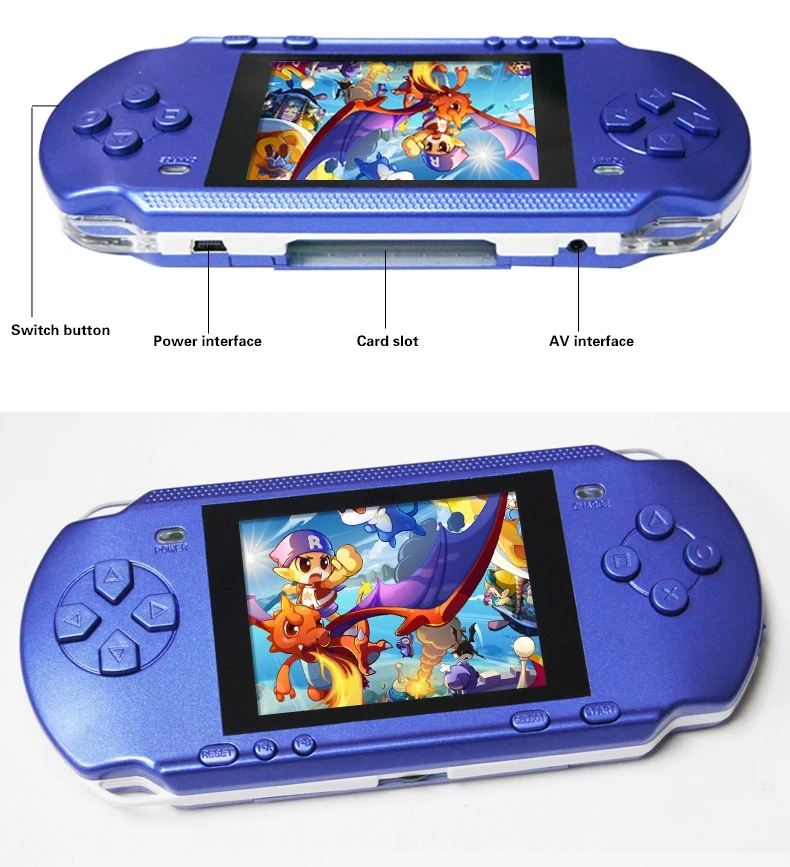 2017 Новейших Портативных Игровых Консолей 3.2 дюймов Игровой Автомат CoolBaby