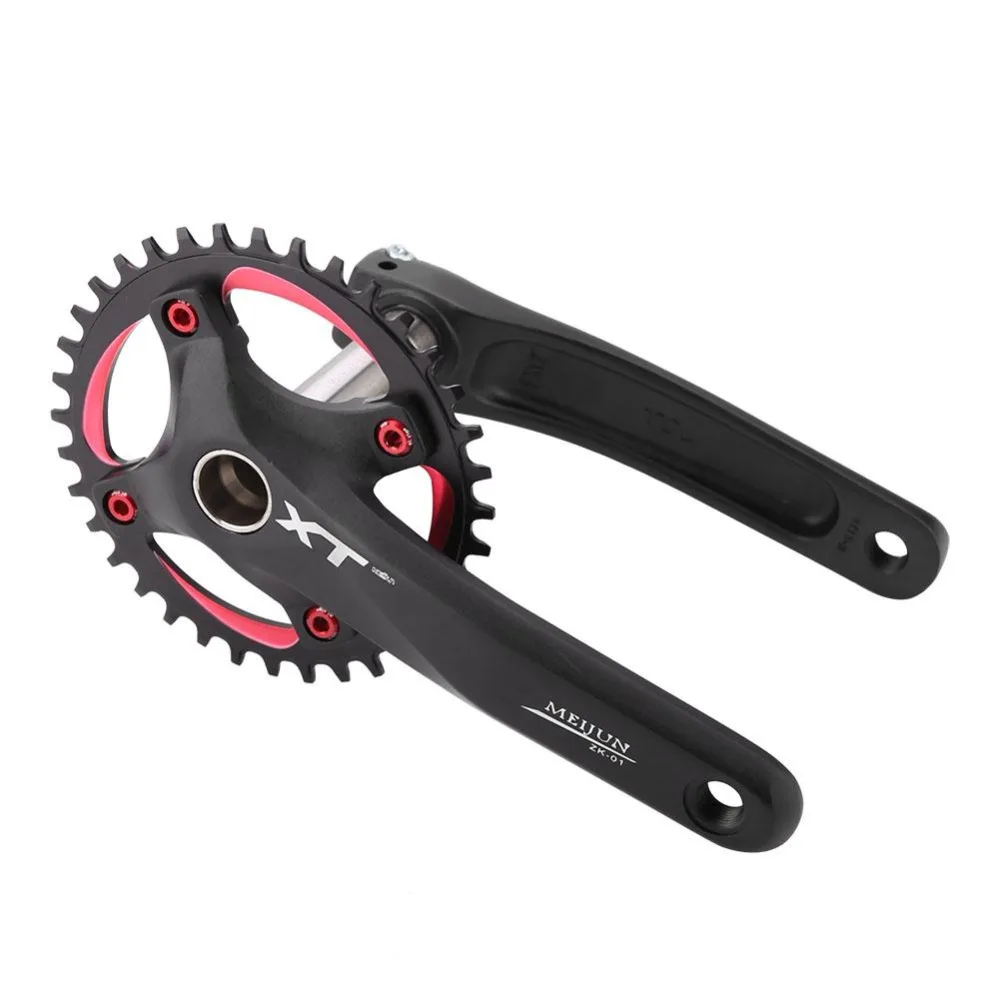 MEIJUN BCD104mm велосипед Crankset 170 мм велосипед шатуна велосипед шатуны неотъемлемой одной Скорость Звездочка 36 т велосипед аксессуар