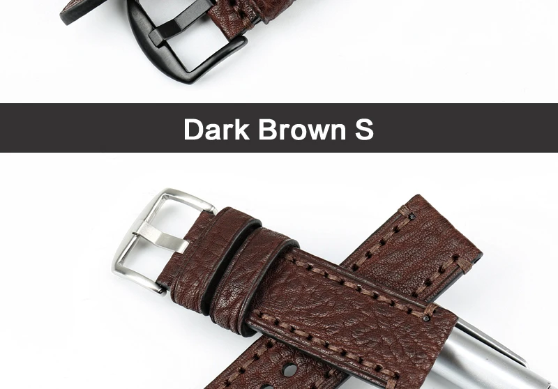 Аксессуары для часов MAIKES, кожаный ремешок для часов LUMINOX HAMILTON, ремешок для часов 20 мм, 22 мм, 24 мм, 26 мм, браслет для часов