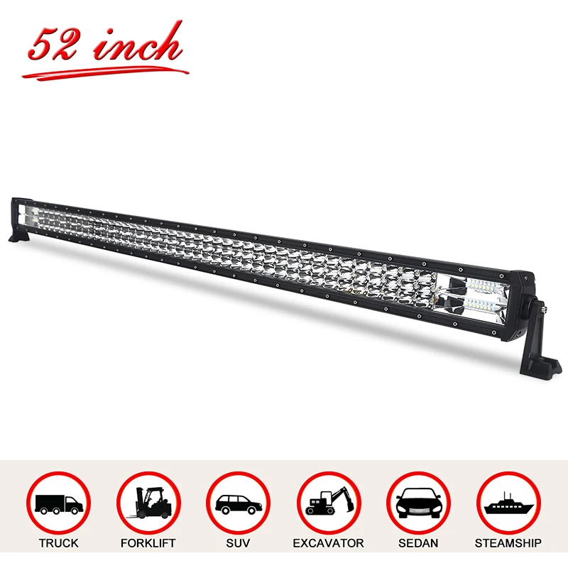 Зеленый L 3 рядный 14''དྷ'ཛྷ'ས཯飐w 192W 282W 372W 444W прямой светодиодный бар