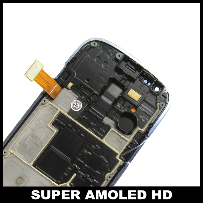 Супер AMOLED LCD для Samsung Galaxy SIII S3 Mini i8190 LCDS 100% протестированный дисплей с рамкой