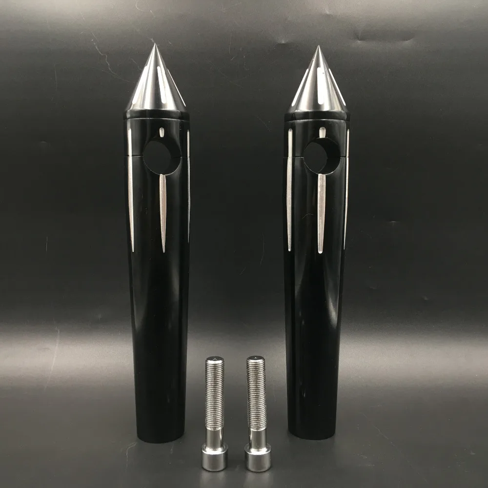 Черная Алюминиевая Заготовка 1 дюйм для руля Harley Softail Dyna Sportster Custom New 8 &quotRise|Руль