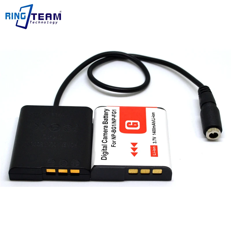 USB кабель питания + DK1G DK 1G NP FG1/BG1 DC муфта для камер Sony Cybershot DSC H3 H7 H9 H10 H20 H50 N1 N2 T20 T100 W30
