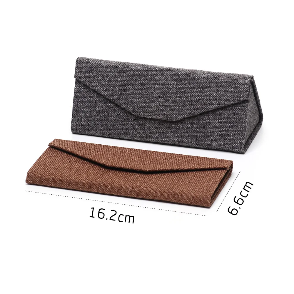 1 шт. складной чехол для солнцезащитных очков корейская ткань коробка