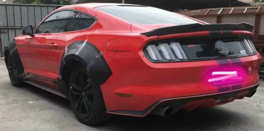 Для Ford Mustang 2 3 T PP колесо свода крыла арки спойлер для бровей обдировка накладки