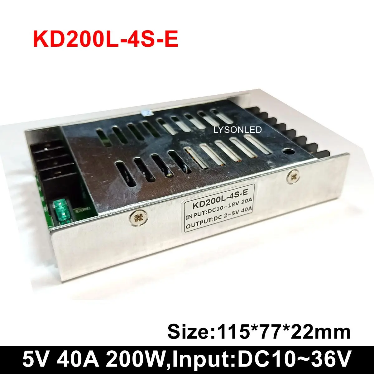 5V40A 200 Вт Тонкий Автобус/транспортное средство светодиодный дисплей прокрутки