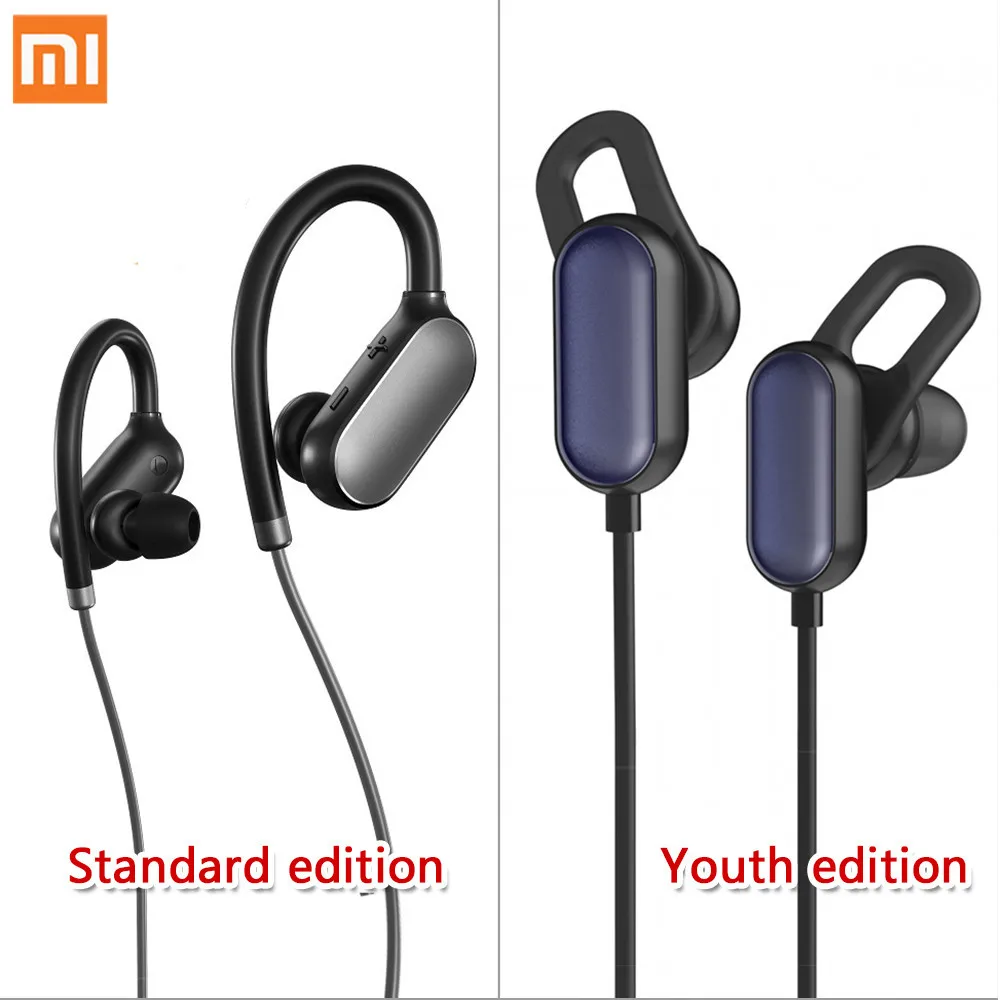 Оригинальные Xiaomi mi Bluetooth наушники с mi c Беспроводные спортивные наушники Bluetooth 4,1 водонепроницаемые Xiao mi fone de ouvido