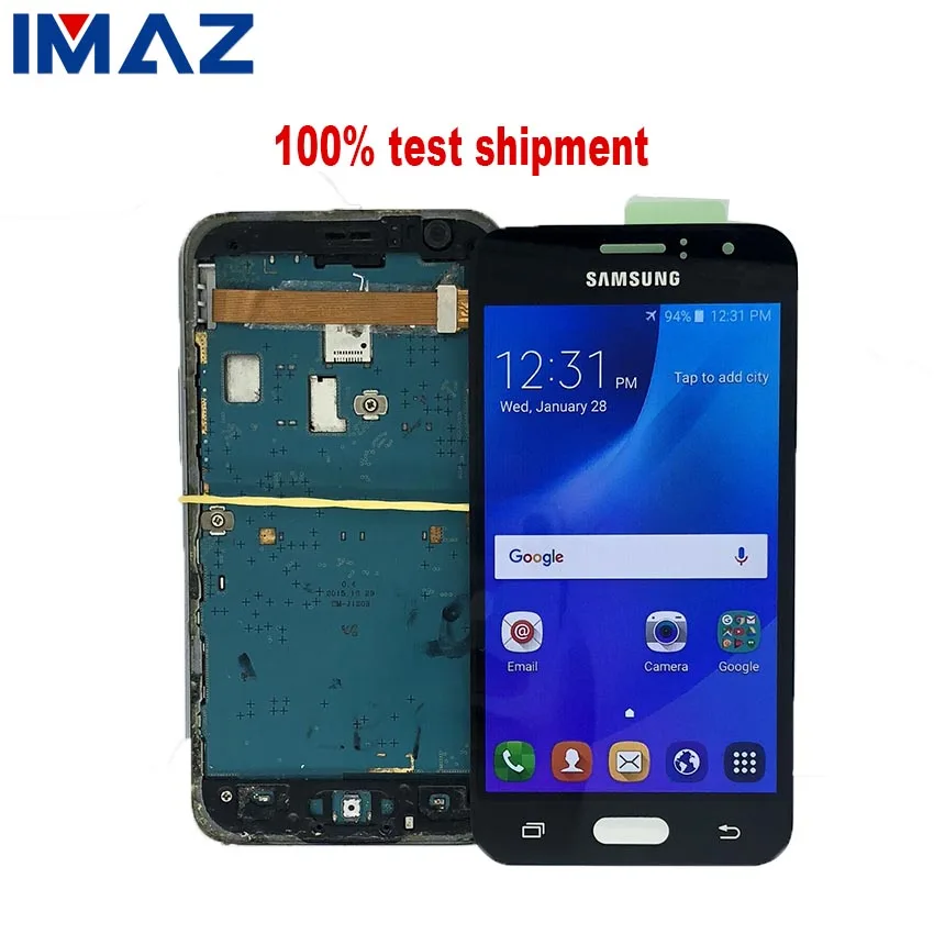 Оригинальный AMOLED ЖК дисплей IMAZ для Samsung Galaxy J1 2016 J120 J120F J120M/H с сенсорным экраном и