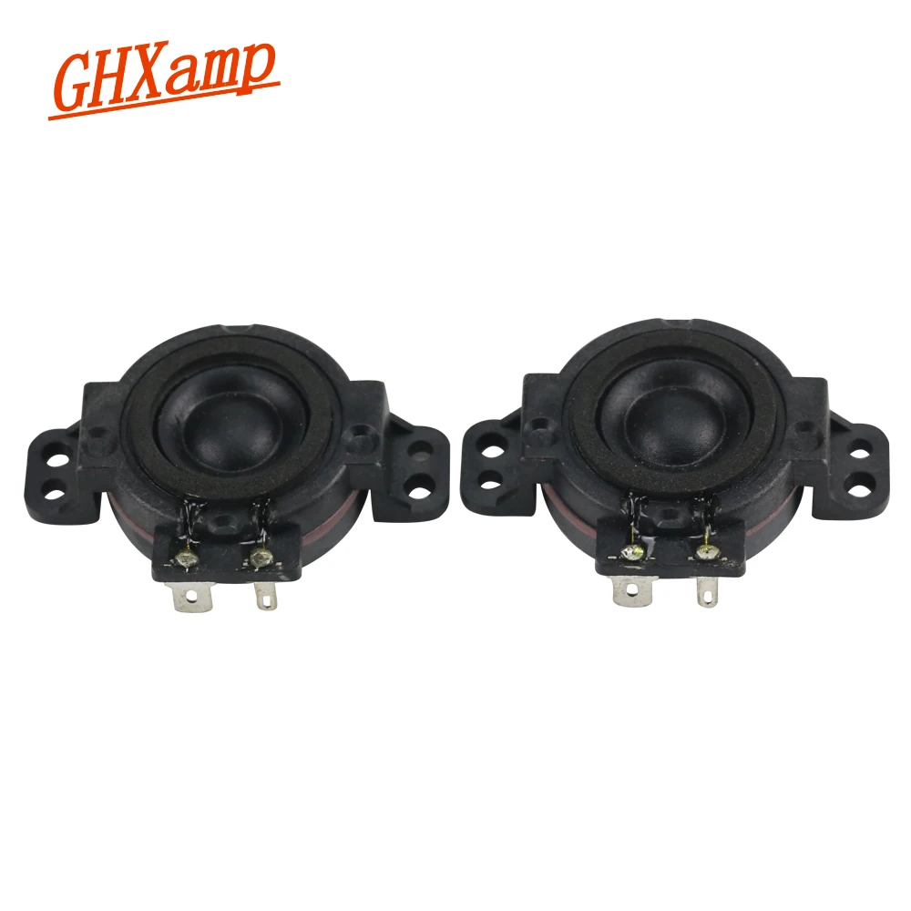 GHXAMP 8OHM 10 Вт шелковые твитеры динамик автомобиля ультра высокие мембраны