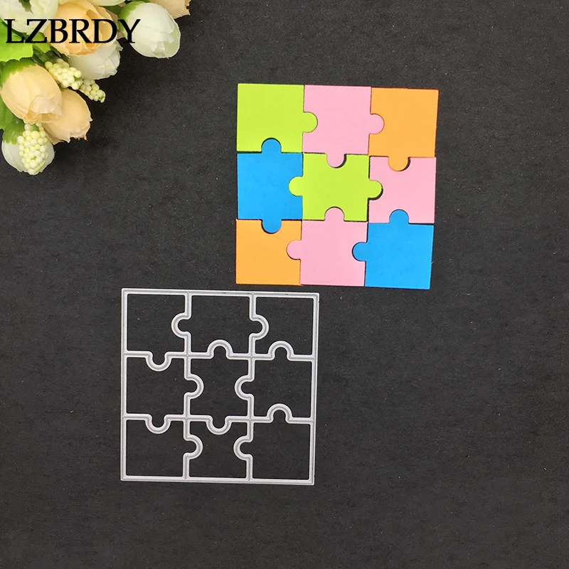 2019 новые металлические Вырубные штампы для пазлов своими руками вырубные Alinacraft