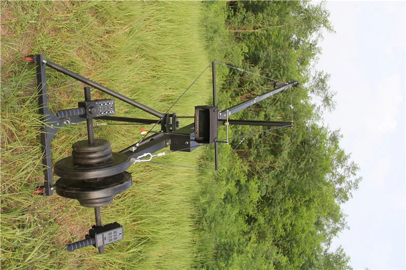 Видеокамера камера jib crane 8 м 3D фотографическое оборудование 3 оси моторизованный голландский рулон головы пульт дистанционного управления для 8 кг