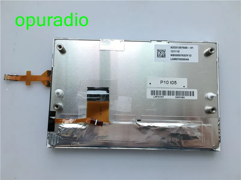 Оригинальный 7-дюймовый ЖК-дисплей с сенсорным экраном LAM070G004A GCX156AKM-E сенсорная