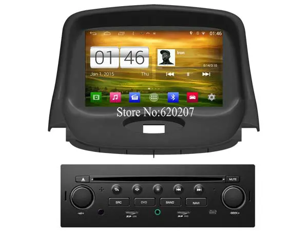 S160 Android 4.4.4 dvd-плеер для Peugeot 206 автомобилей аудио стерео Мультимедиа GPS quad-core |