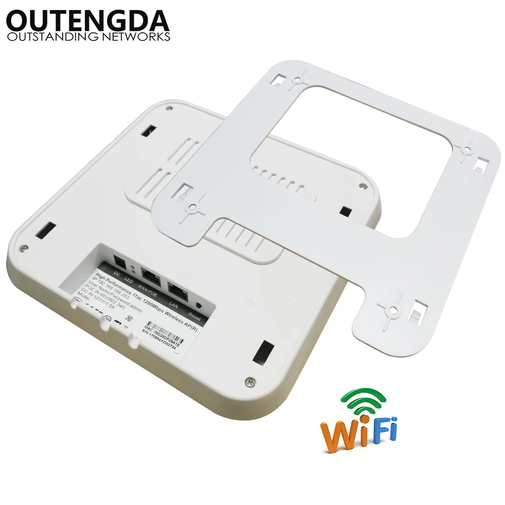 1200Mbps 802.11AC Ceiling AP 2.4G 5G Router Wireless Wifi Router Hotspot Extender Wifi Extender PoE Access Point WIFI Repeater