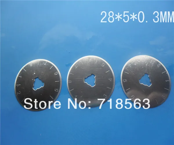 28mm rotary cutter blade with blister packing +10pcs blades Promotion!!! | Инструменты