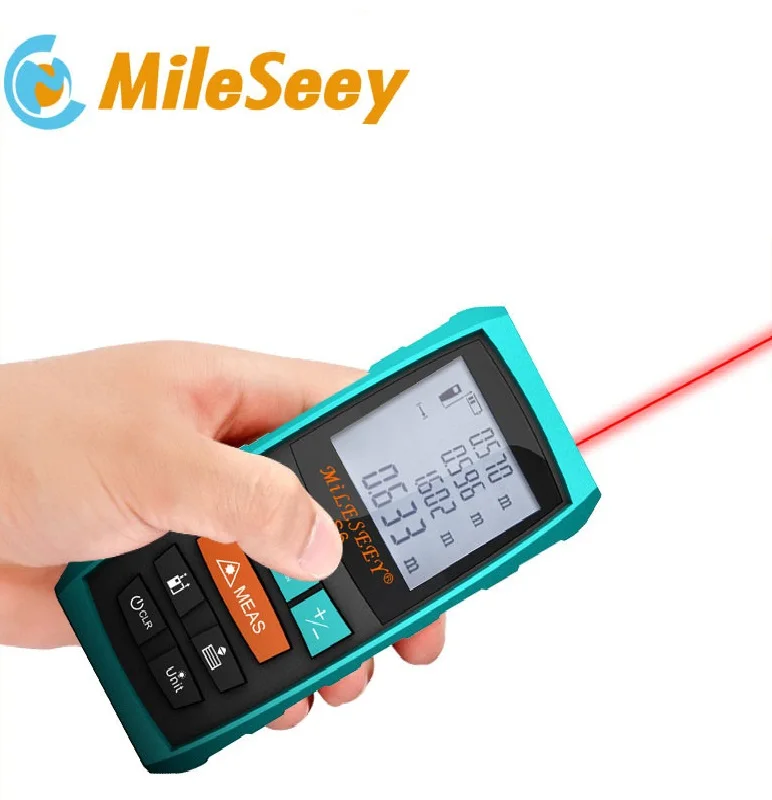 Mileseey S6 лазерной мерила 40 м измерительный инструмент лазерный дальномер