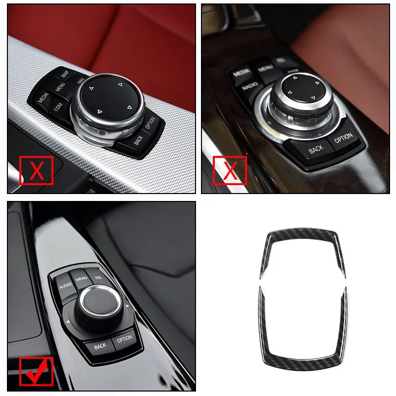 Интерьер автомобиля iDrive мультимедийная кнопка для BMW X1 X3 X5 X6 F30 E90 E92 F10 F18 F11 F07 GT Z4 F15