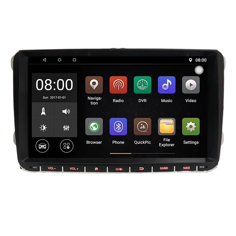 9 &quotAndroid 1 Автомобильный GPS навигатор для VW Volkswagen SKODA GOLF 5 Golf 6 POLO PASSAT B5 B6 JETTA TIGUAN dvd