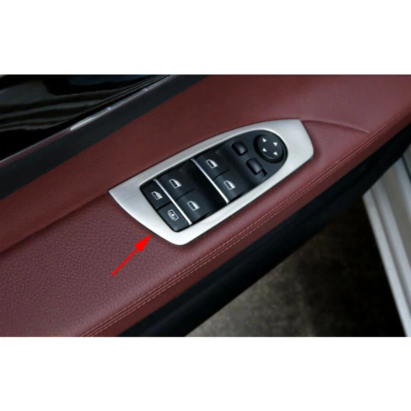 4x дверь окно Лифт панель регулятора Накладка для BMW 7 серии F01 F02 2010-2015 | Автомобили