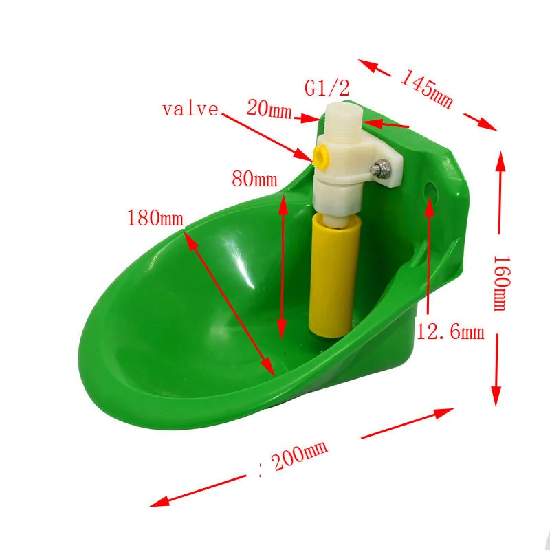 Автоматическая поилка для козы и овец кормушка скота пластиковое оборудование