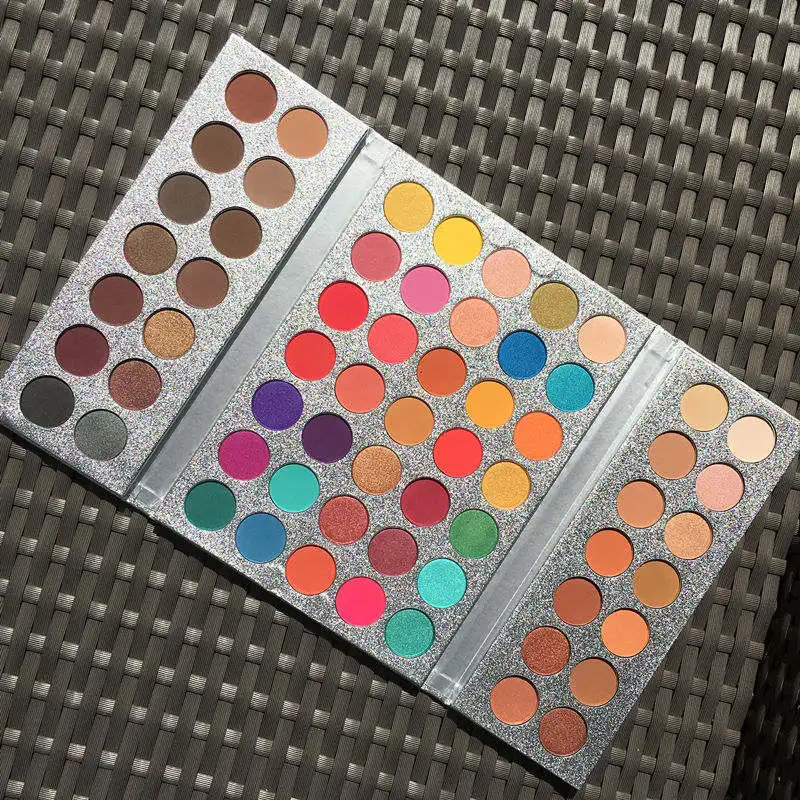 BEAUTY GLAZED брендовая палитра теней для век Hudas Dupe 63 цветов легкая в использовании