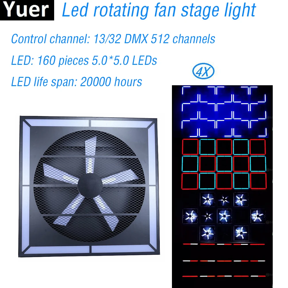 4 шт./лот Бесплатная доставка LED Музыка цвета DMX512 лампа для вечеринки светильники