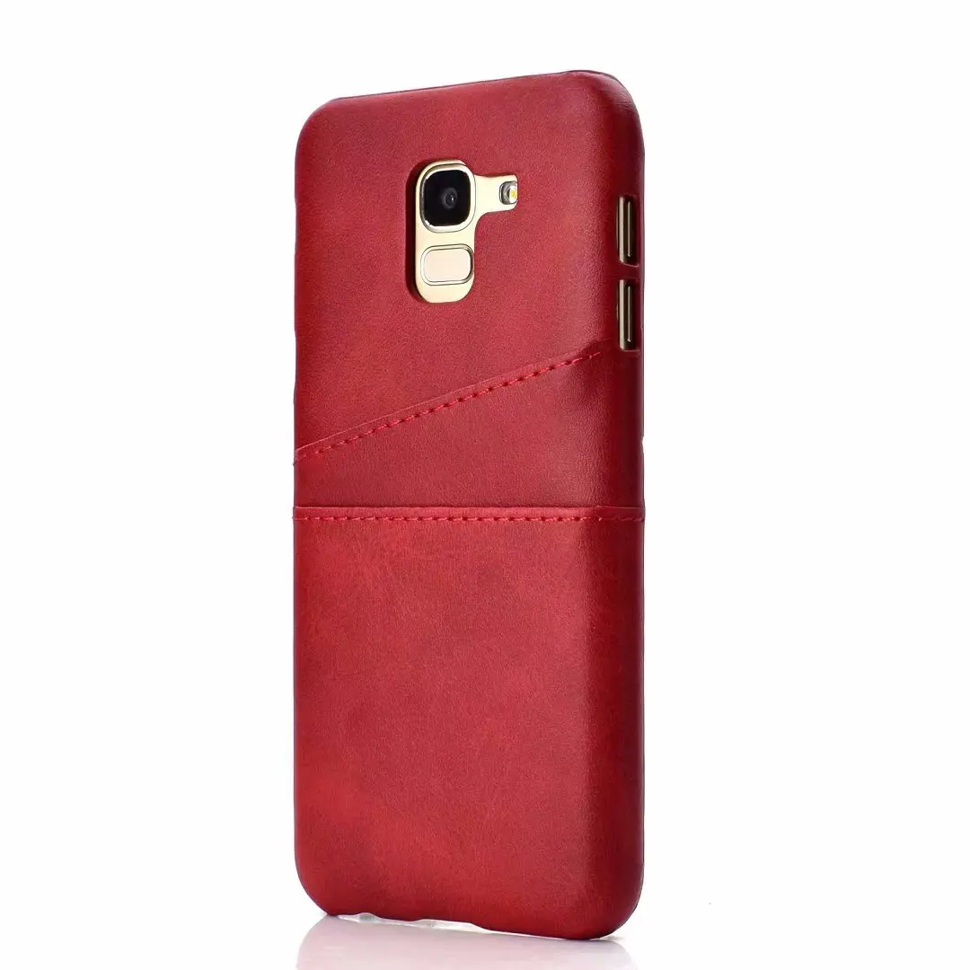 For Samsung Galaxy J8 2018 Credit Card Case Vintage PU Leather Wallet J6 S10 Lite S9 S8 A5 A6 A7 A8 Slots Cover Fundas |