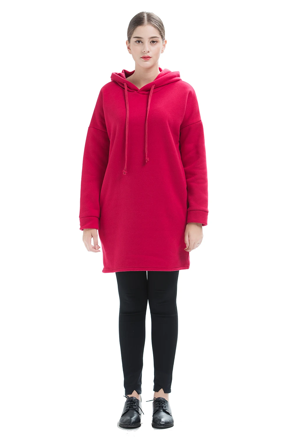 2017 осень зима Для женщин Повседневное из хлопка с длинными рукавами пальто