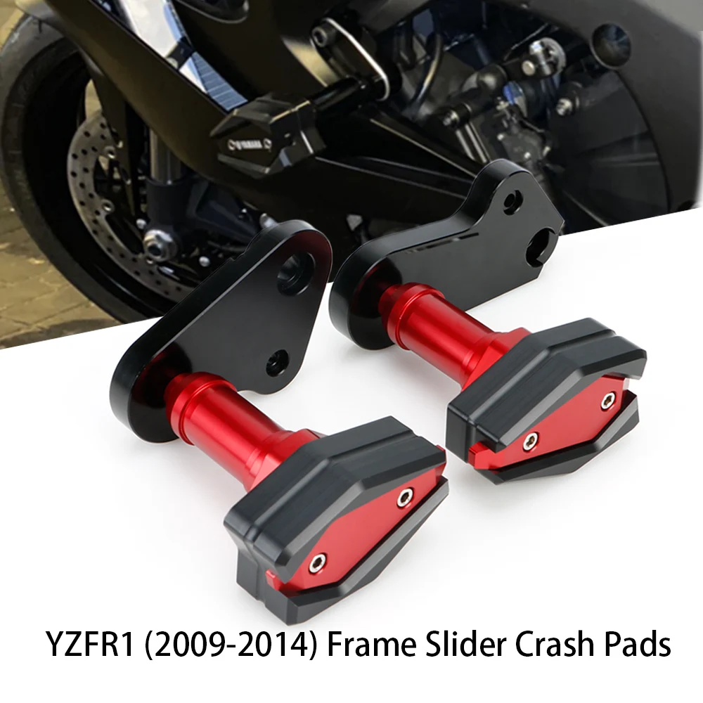 Мото запчасти Рама Ползунки Краш колодки для Yamaha R1 2009 до 2014 аксессуары мотоциклов