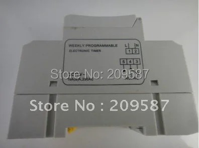 Цифровой программируемый таймер на din рейке 110VAC 16A|switch switch|switch 16aswitches programmable |