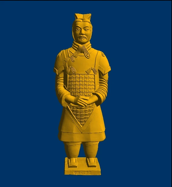 

New 3D models CNC 3d Print relief in STL file format Terra-Cotta Warriors