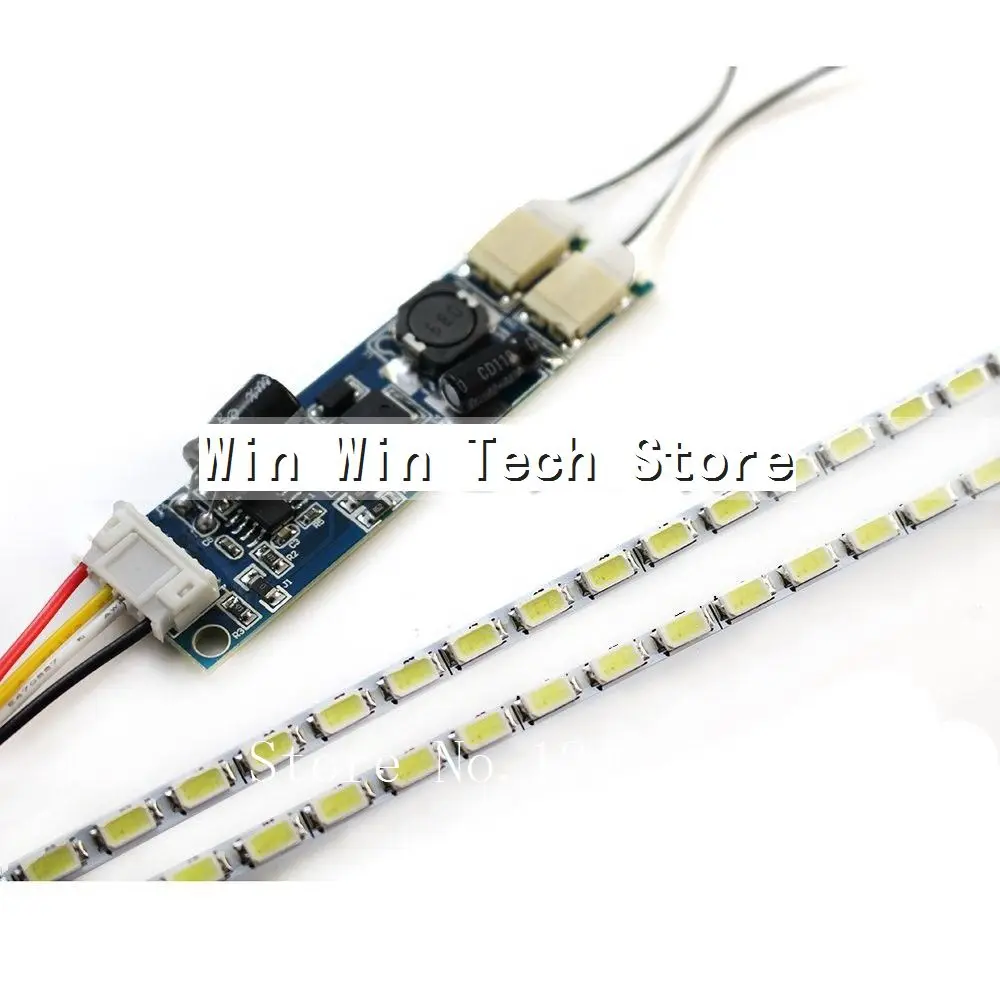 

20 sets x Dimable LED Backlight Lamps Update Kit Adjustable LED Board +2 Strips for Monitor Desktop Free Shipping