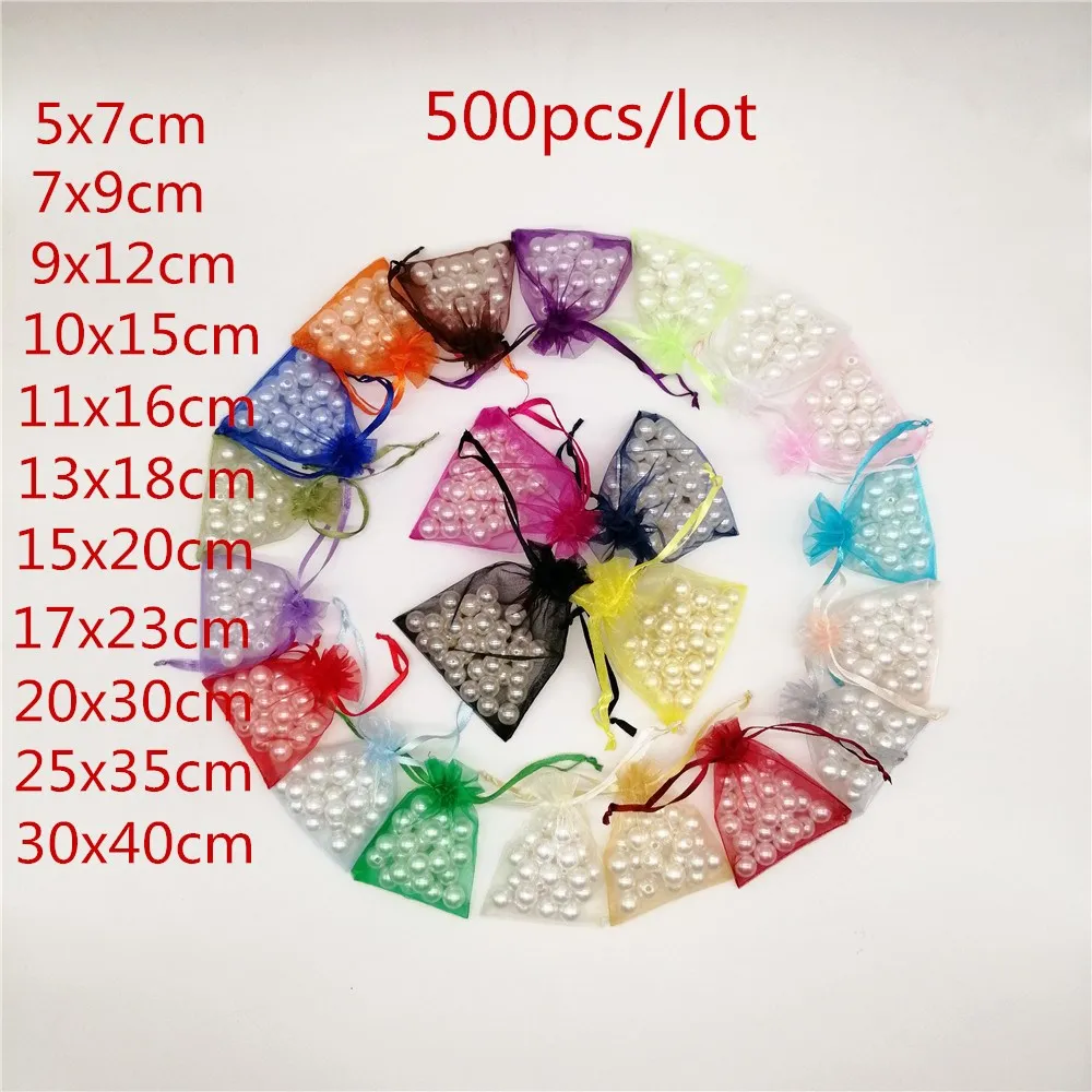 500pcs 11 sizes Gift Bag Organza Packaging Bags Wedding Party Decoration Drawable Bag Organza Gift Bags Christmas 22 Colors
500pcs 11 sizes Gift Bag Organza Packaging Bags Wedding Party Decoration Drawable Bag Organza Gift Bags Christmas 22 Colors