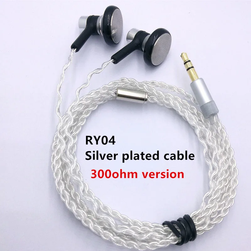 Наушники вкладыши RY04 оригинальные металлические 15 мм качество звука HIFI наушники